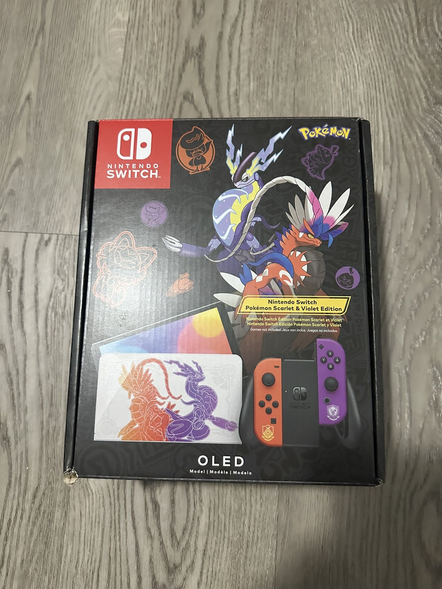 Nintendo Switch OLED Pokemon Scarlet and Violet Edition