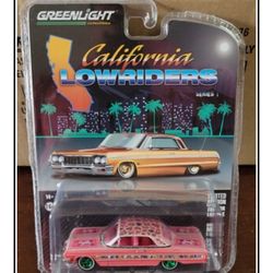 Greenlight 1/64 1964 Chevrolet Impala California Lowrider Gypsy Rose CHASE NEW