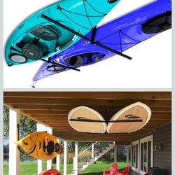 Kayak Garage Ceiling Rack & Handirack For Car