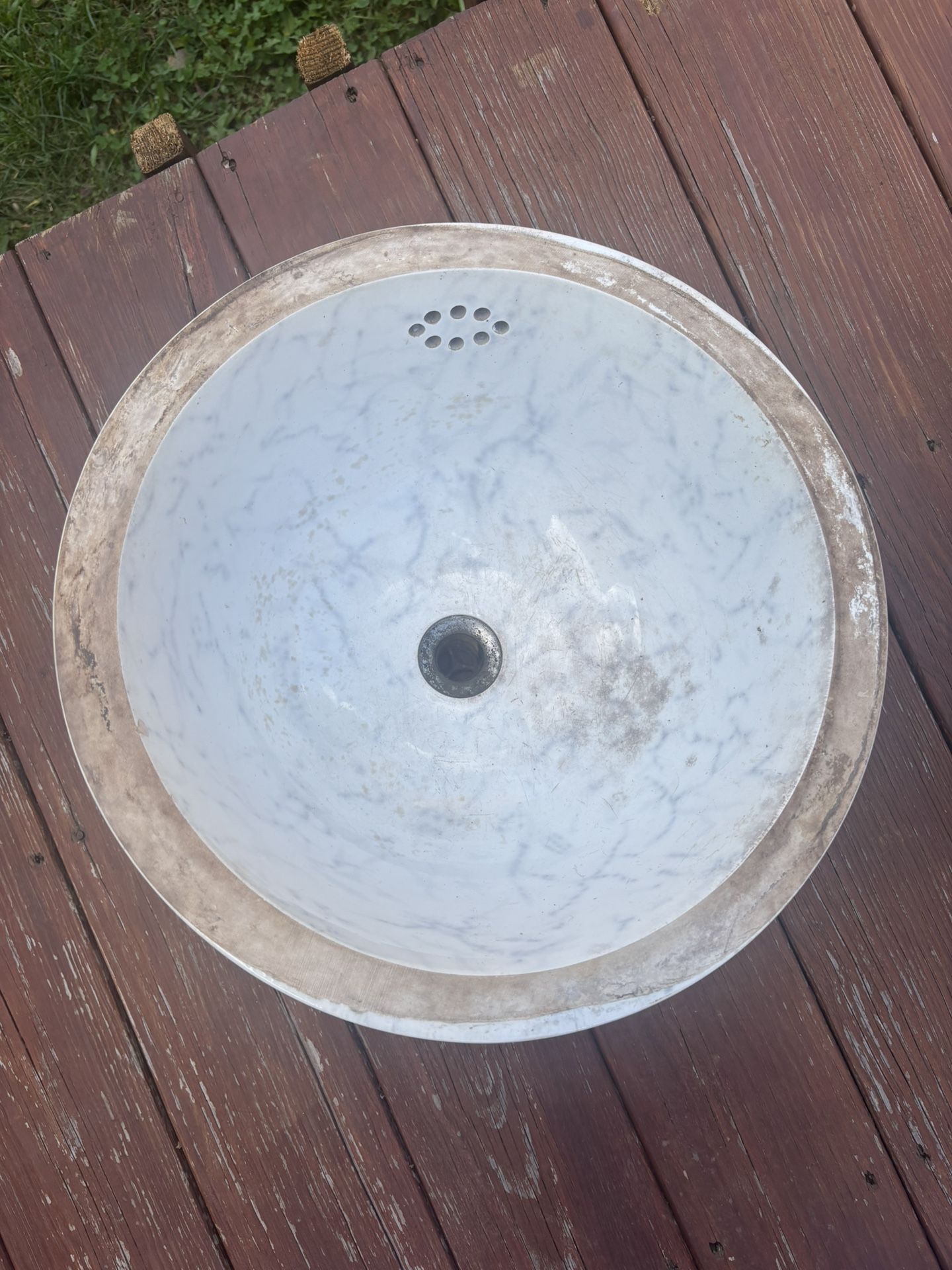 Antique Victorian Porcelain Basin by T.C. Brown-Westhead, Moore & Co. – Imported by Miller & Coates,