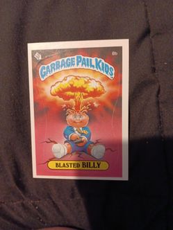 Original 1st series 1985 Garbage Pail Kids  card