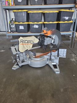 Rigid Dual Bevel Sliding Miter Saw 