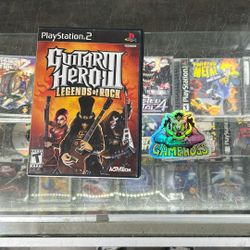 Guitar Hero 3 Ps2 $30