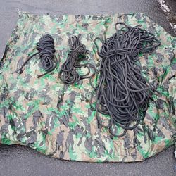 Static Rope For Climbing Or Rappelling