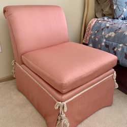 Set (2) Of Baker Furniture Luxury Slipper Chairs