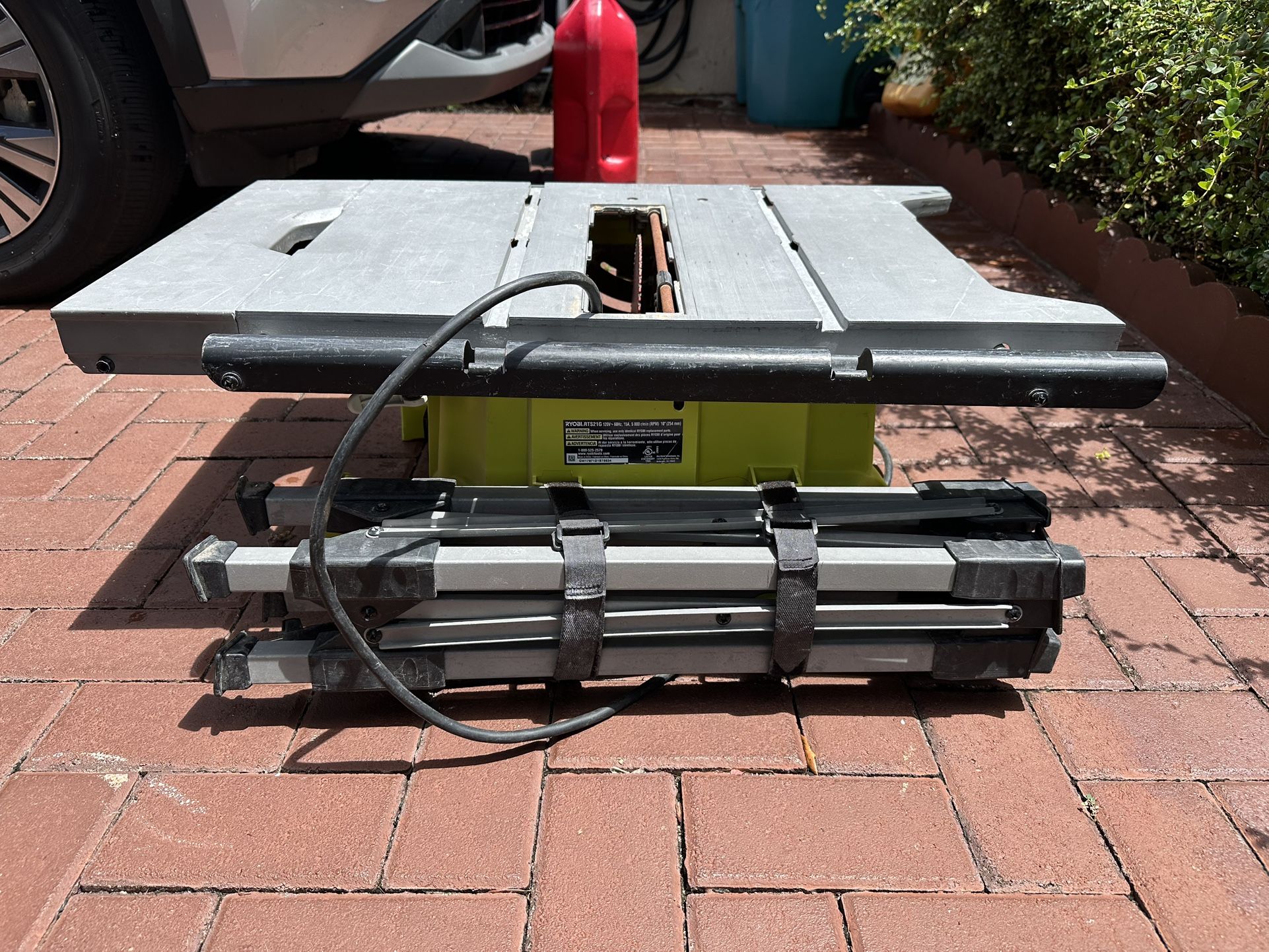 Ryobi Table saw with stand