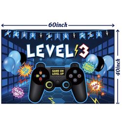 91 Pc Video Game Birthday Decorations, Gamer Party Decorations