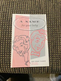 Vintage 1960 Pet Milk Company “A Name For Baby” Pamphlet