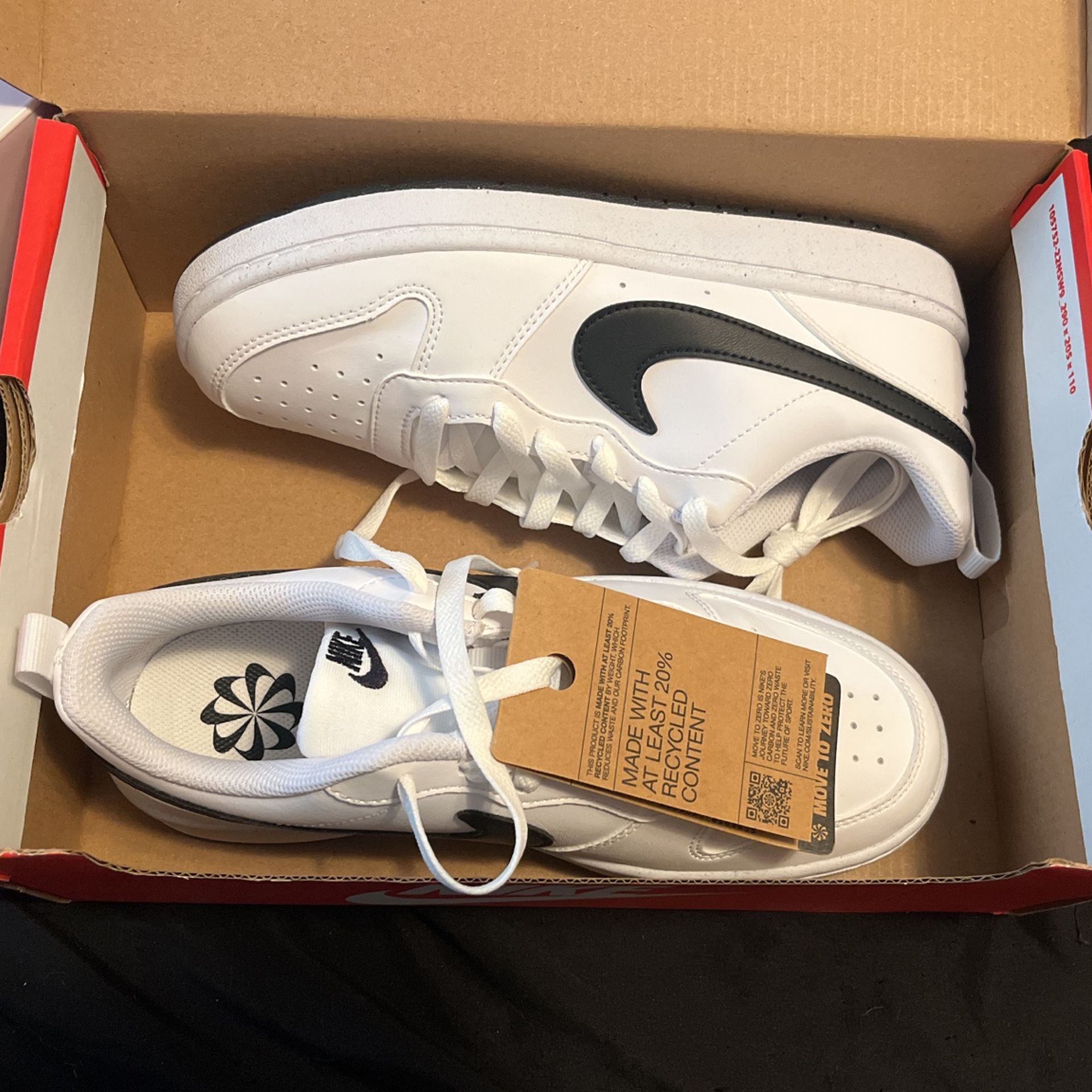 Brand New Size 5.5y Nike Court Borough Low Recraft