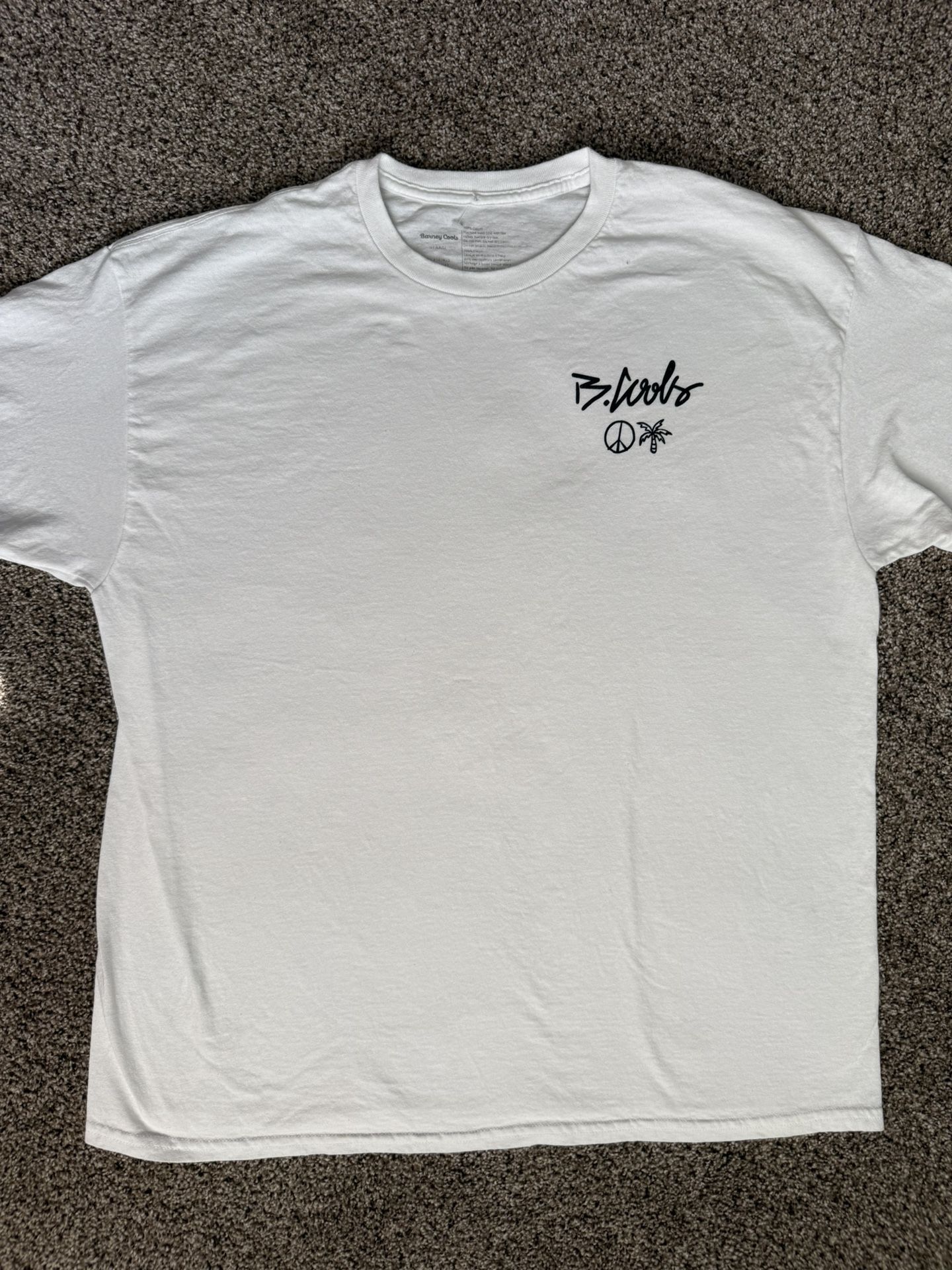 Barney Cools Men's White T-shirt