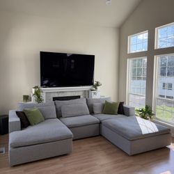 West Elm Harmony 4-Piece Modular Sectional Originally $7,000