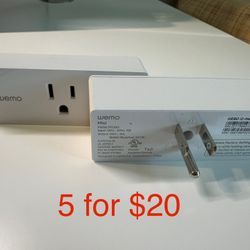 5 Wemo Smart Plug