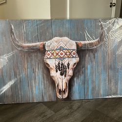 Wall Art-29”x58”-Amazon Price=$120-Cow Home Decor