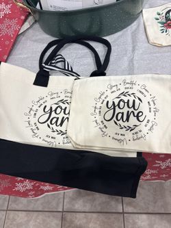 Tote Bags And Little Makeup Bag
