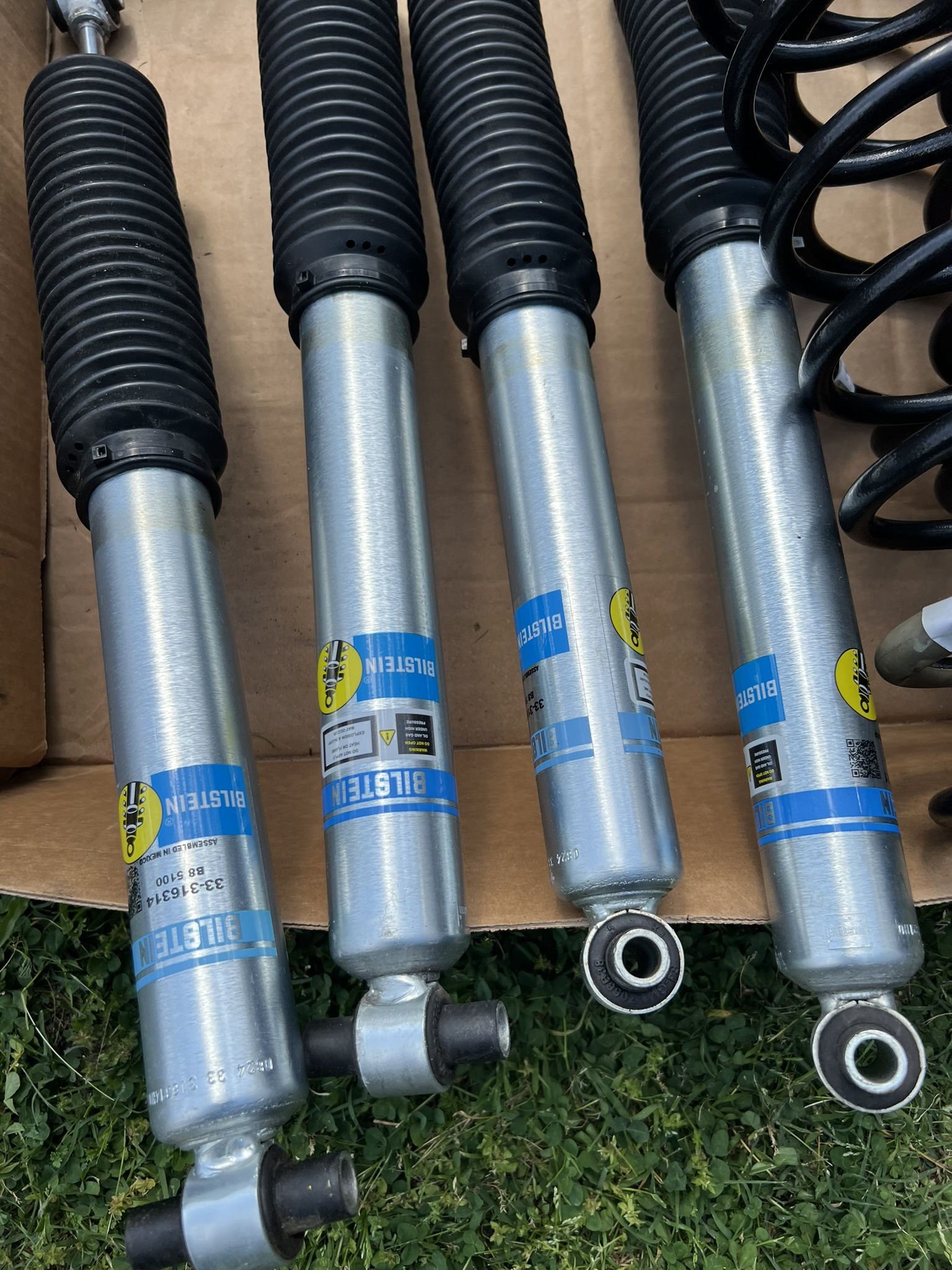 Truck Shocks - Bilstein B8 5100 Series (Nitrogen Gas) - $350 for all 4