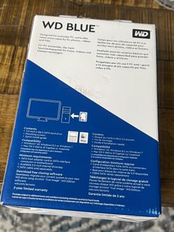 PC Hard Drive Brand New 2TB WD