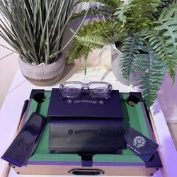 Brand New Chrome Hearts Saint Clear Frame Glasses