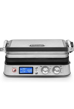 De'Longhi America CGH1020D Livenza All Day Combination Contact Grill and Open Barbecue, Stainless St