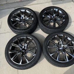 22Inch SRT Jeep Replica Rims 5x127 Lug Pattern