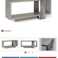 The Bernhardt Living Linea Console Table