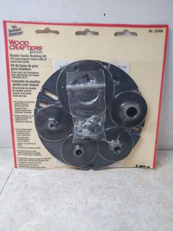 Sealed Vermont American # 23458 Router Guide Bushing Kit New Sealed