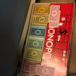 Monopoly board game by Parker brothers