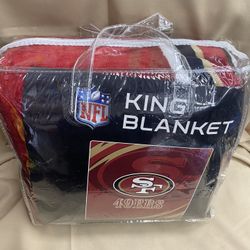 Sports Blanket 49ers Rams Cowboys Chiefs Raiders Dodgers Packers Steelers