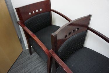 2 guest chairs.