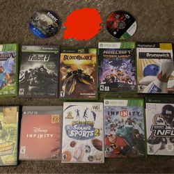 Xbox, Xbox 360, PS2, PS3 And WII Games 