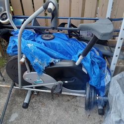 Exercise Bike ,Weight Bench & Weights 