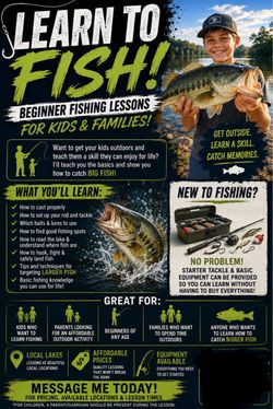 Outdoor nature fishing trips