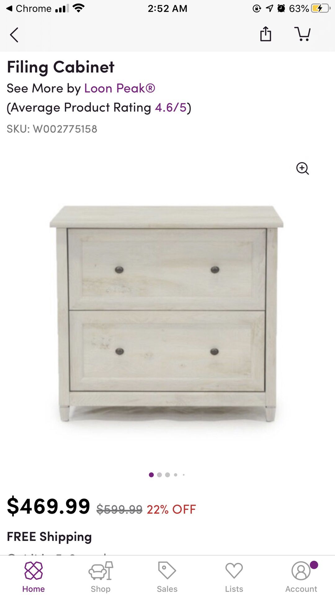 Wooden Filing Cabinet Modern Classy White Beige Wash Color