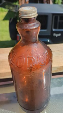 Vintage Clorox Bottle