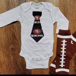 49ers Baby Onesie or Set