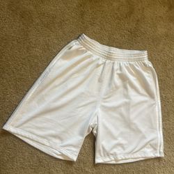 ADIDAS / Ol’ Skool OG Original Athletic Shorts w/ Pockets / Basketball Casual Breakdancing / Men’s XX-Large XXL 2XL / Excellent Condition!! / White