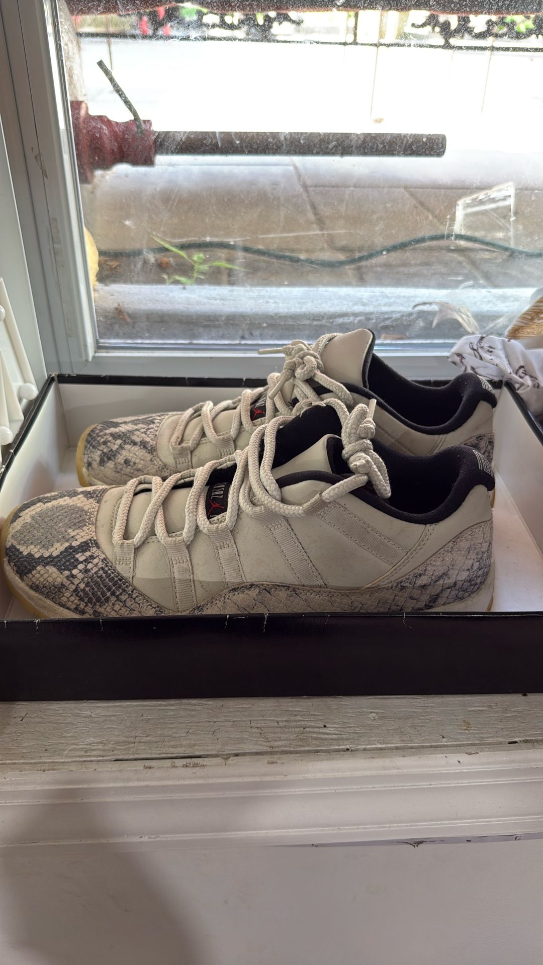 Jordan Snake Skin Size 9