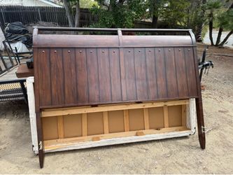 Bed frame with box spring