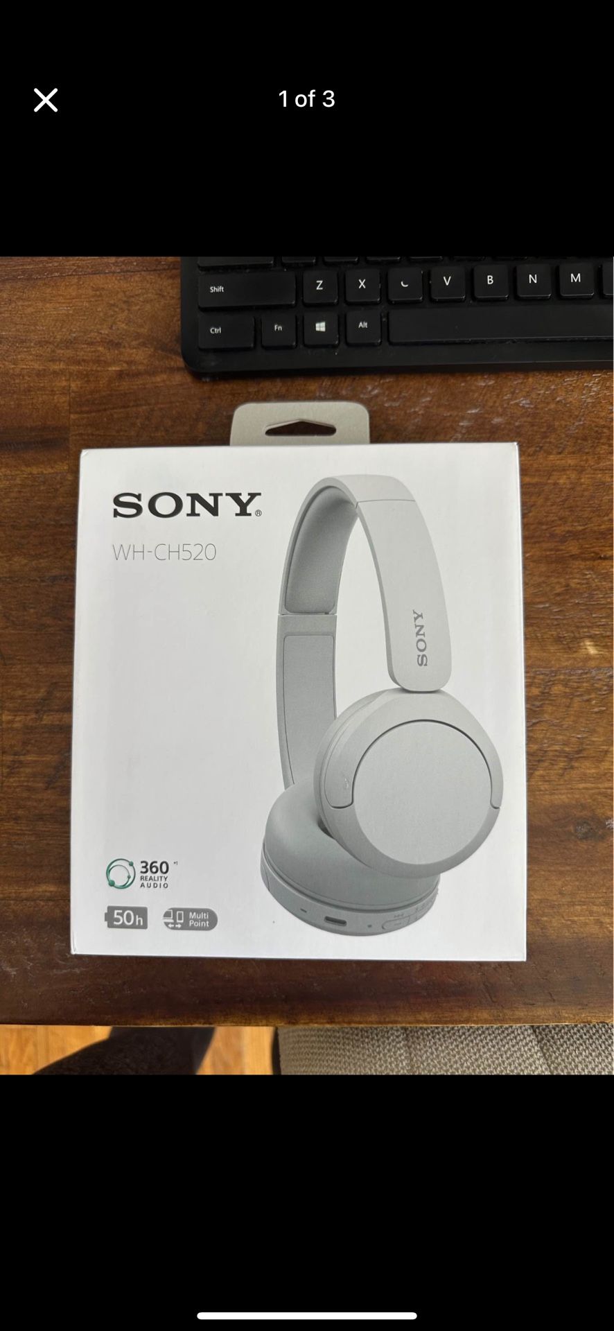 Sony WH-CH520 wireless headphones