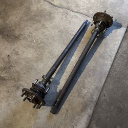 2017 Jeep wrangler rubicon JK rear axle shafts