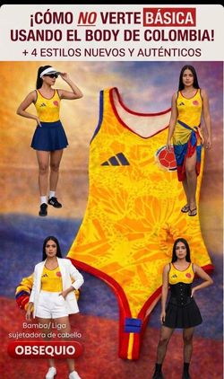 Body de Colombia camisa de Colombia