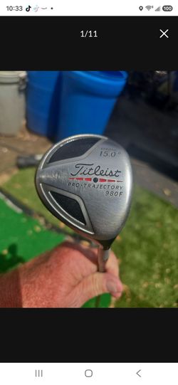 Titliest pro trajectory. 980f 15.0 golf club driver