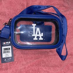 LA DODGER CLEAR CROSSBODY BAG