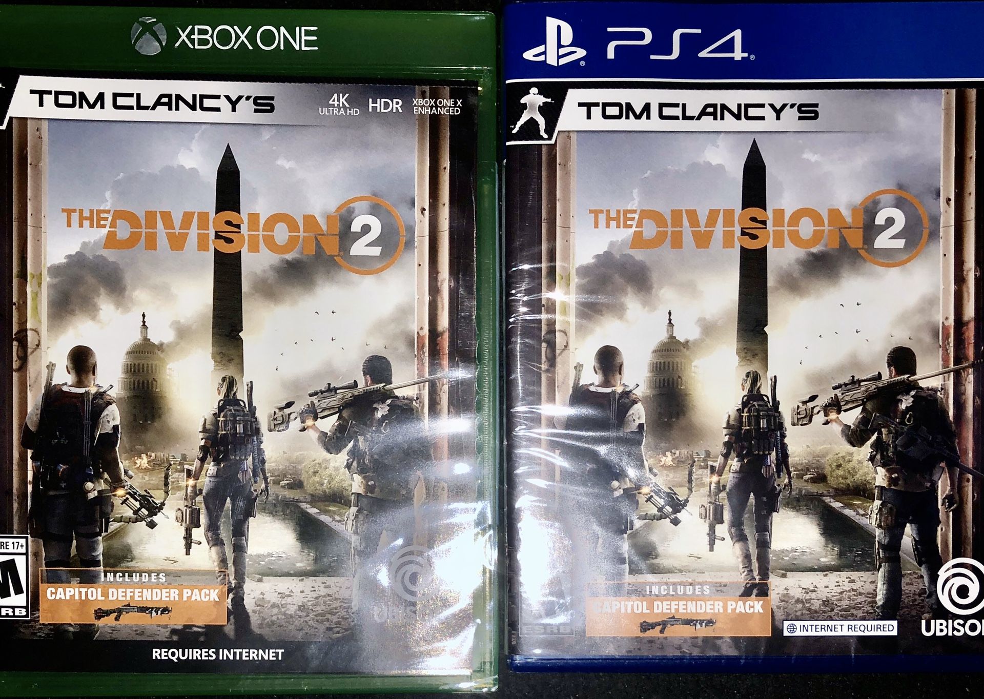 PS4 and XBox1 games