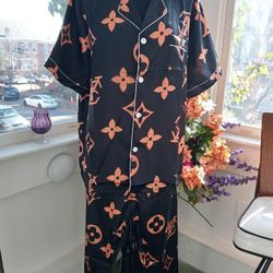 Womens Satin Pajama Set Loungewear Women Pajama Set