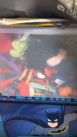 Free toys and big bags of clothes