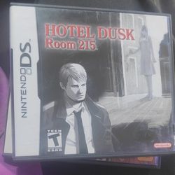 Hotel Dusk Room 215 for the Nintendo DS 