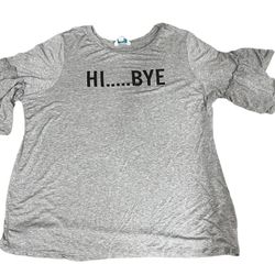 Boutique Hi.. Bye shirt Size 1X
