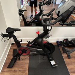 Peloton Bike With Shoes 