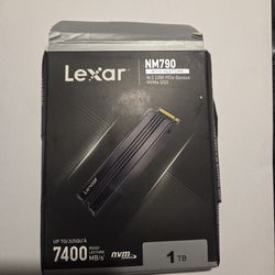 Lexar NM790 1TB M.2

NVMe Internal SSD (LN M790X001T-RNNNG