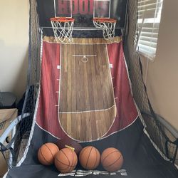 Indoor Dual Basketball Game